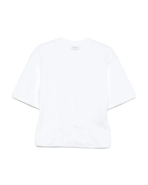 McQueen White Crew-Neck T-Shirt