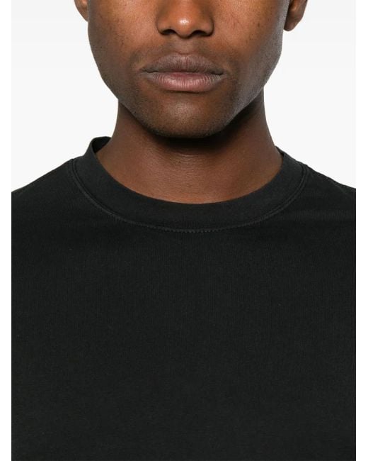 Circolo 1901 Black Short-Sleeve Cotton T-Shirt for men