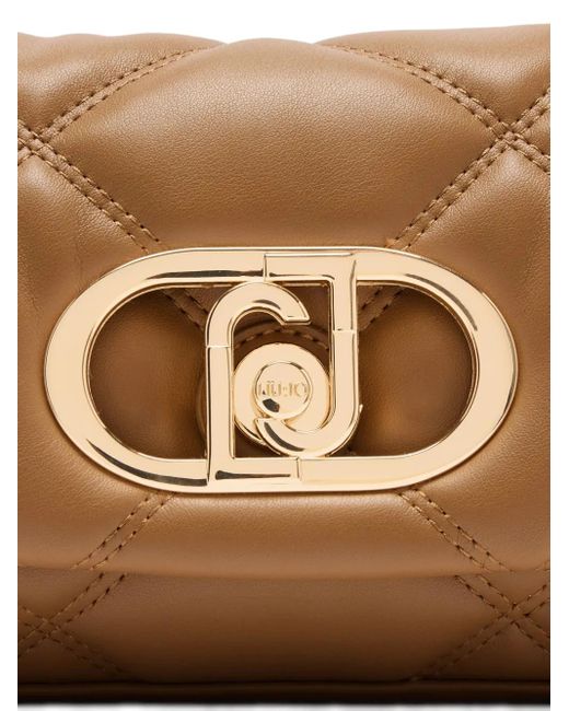 Liu Jo Metallic Small Lapuffy Matelassé Chain-Strap Shoulder Bag