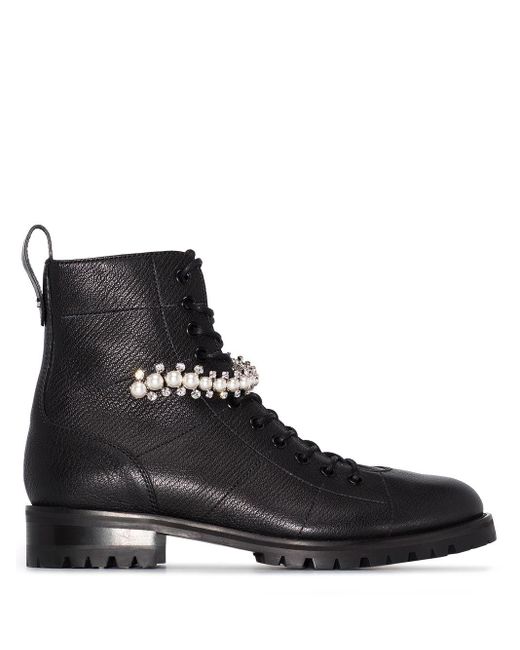 jimmy choo combat boots