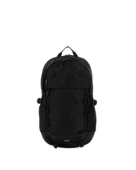 Gramicci Black Day Pack 25L Zip-Closure Backpack