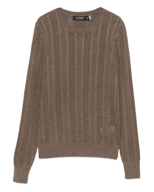 Ralph Lauren Brown Shavonne Sweater