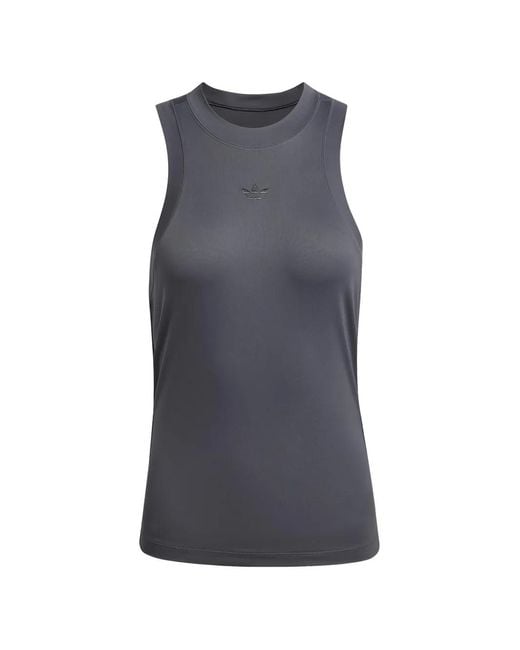 Adidas Blue Logo Tank Top