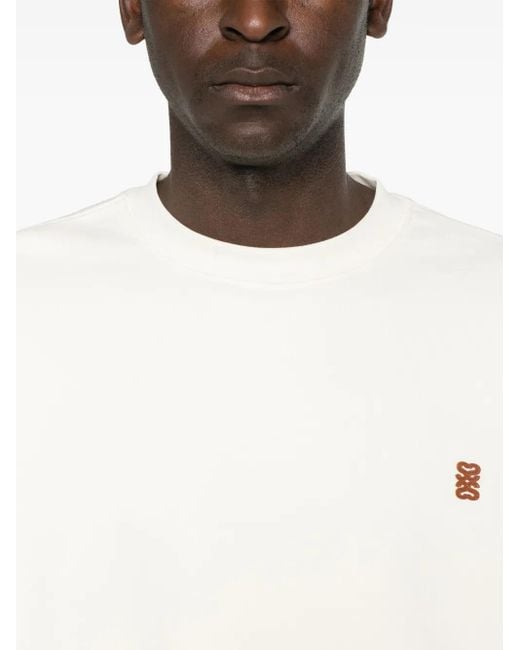 Felpa Con Applicazione di Sandro in White da Uomo