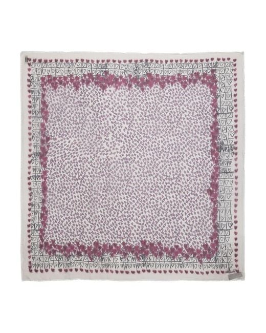 Sciarpa Kerry Hearts di Zadig & Voltaire in Purple