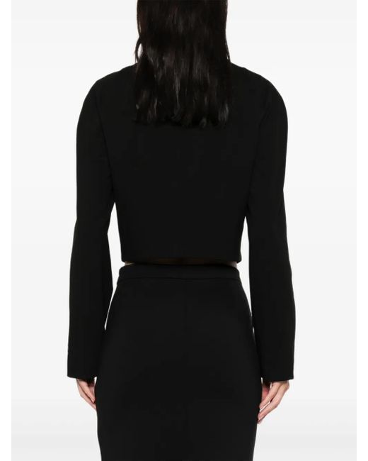 Pinko Black Cropped Jacket