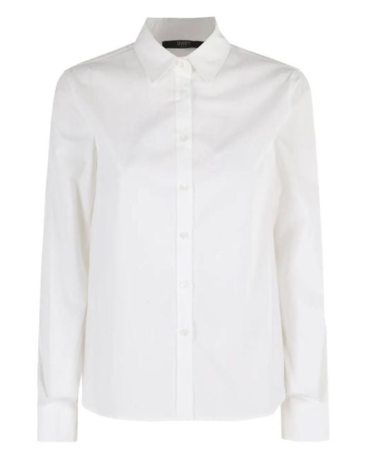 Seventy ボタン シャツ White
