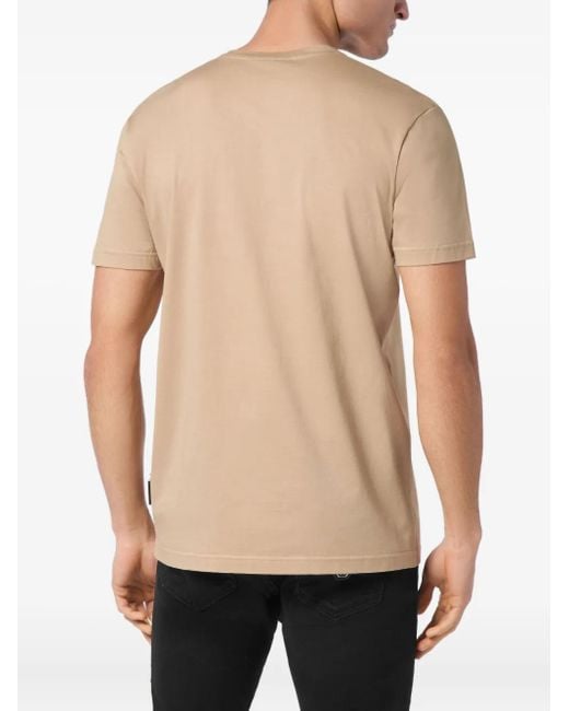 Philipp Plein Natural Basic T-Shirt for men