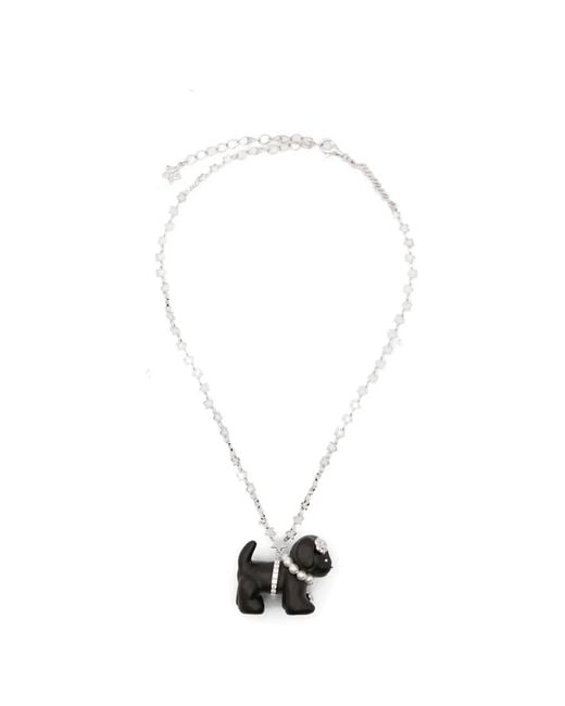YVMIN White Dog-Pendant Necklace