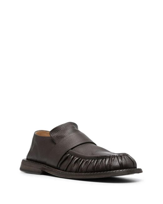Marsèll Brown Alluce Estiva Leather Loafers for men