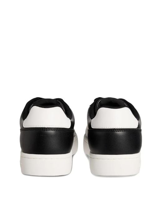 Calvin Klein Black Logo-Detail Sneakers for men