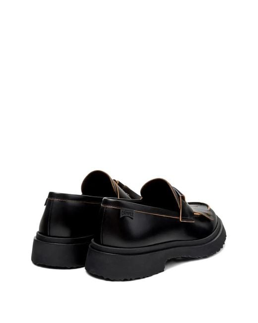 Camper Black Walden Twins Loafers