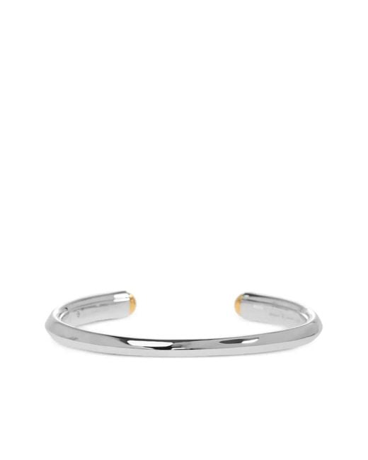 Kate Spade White Polished Cuff Bracelet