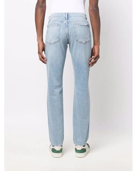 FRAME Blue L'Home Slim-Cut Jeans for men