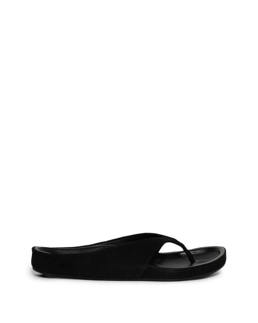 Jude White Yaga Flat Sandals