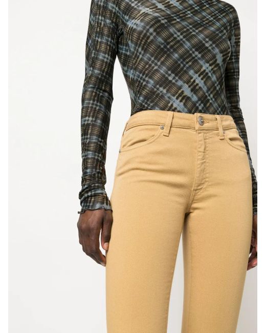 Dondup Natural Bootcut-Jeans Mit Logo