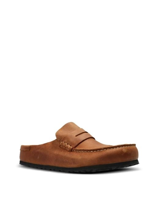 Birkenstock Brown Naples Wrapped for men