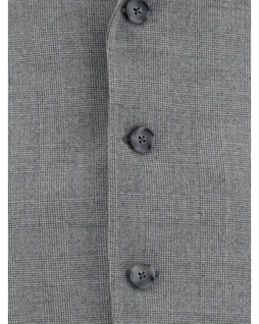 Gi Capri Gray Wool Suit for men