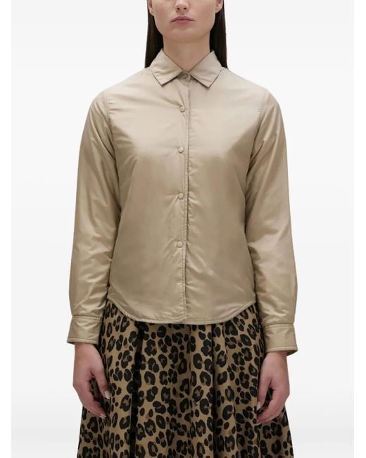 Aspesi Natural Buttoned Padded Shirt