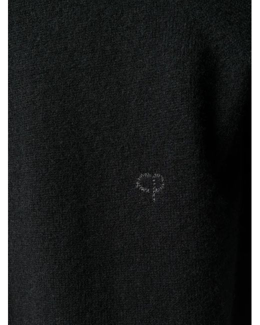 Chinti & Parker Black Slouchy Cashmere Sweater