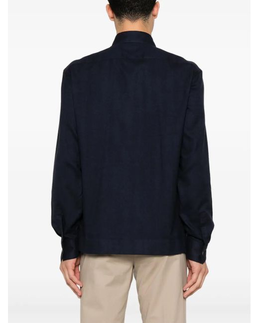 Camicia di Xacus in Blue da Uomo