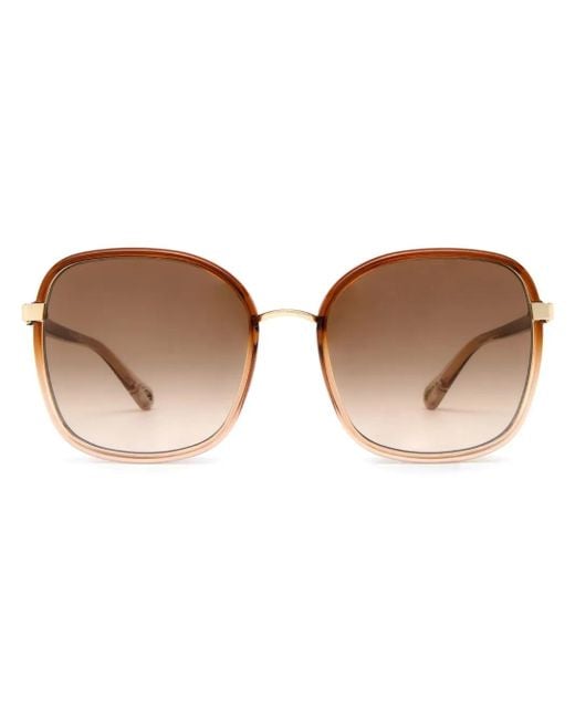 Chloé Ch0031s サングラス Brown