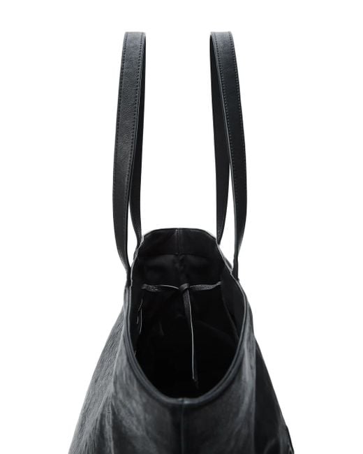 Alexander Wang Black Shopper Mit Logo-Prägung