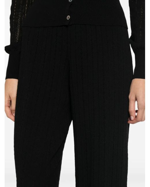 AYA MUSE Black Unae Balloon Trousers