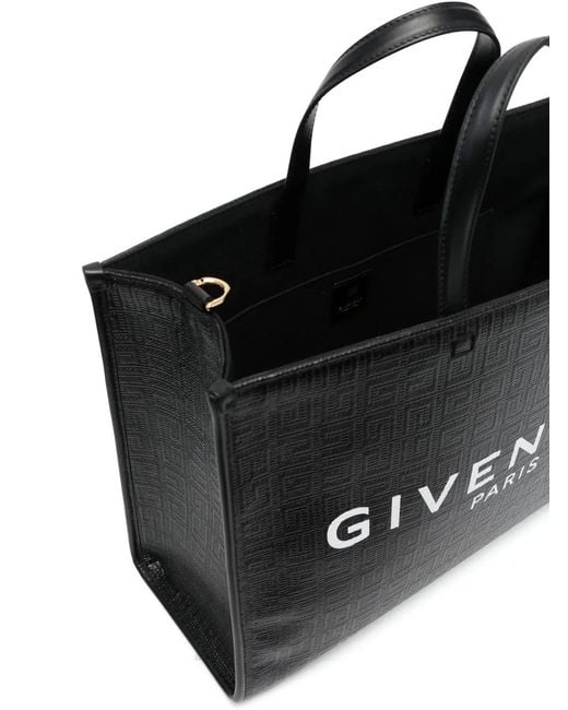 Givenchy Black Shopper Mit Monogramm