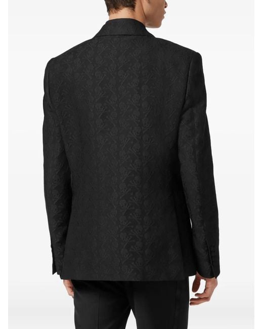 Philipp Plein Black Blazers for men
