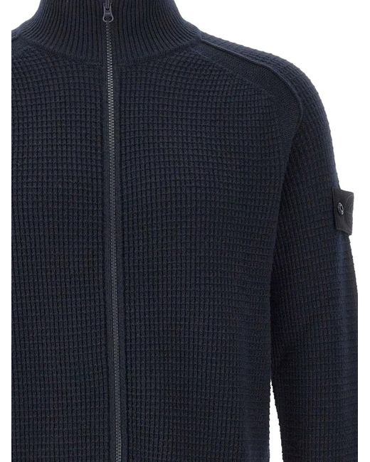 Stone Island Blue Sweater for men