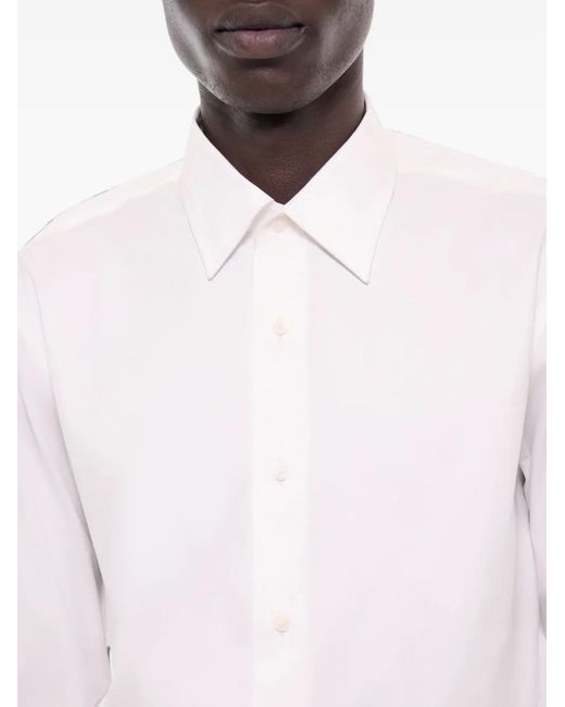 Fursac White Long-Sleeve Shirt for men