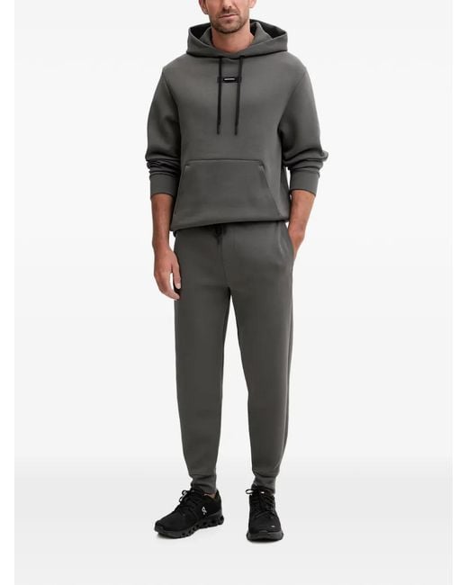 On Shoes Gray Drawstring Track Tech Pants for men