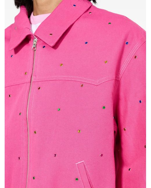 Sky High Farm Pink Studded Work Jacket