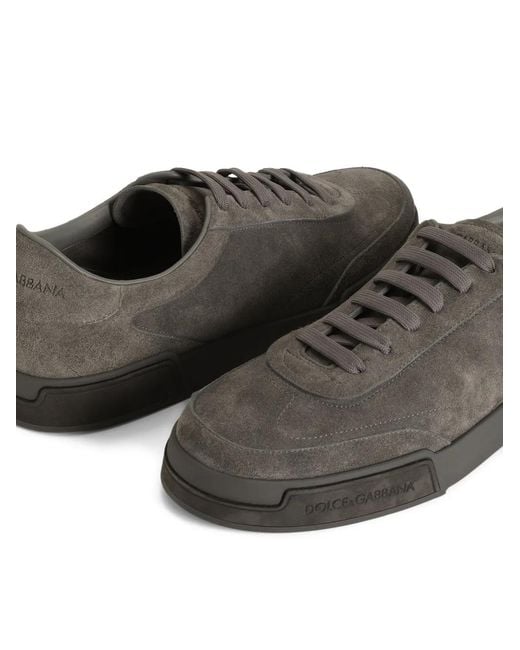 Dolce & Gabbana Gray Portofino Light Florio Yacht Sneakers for men