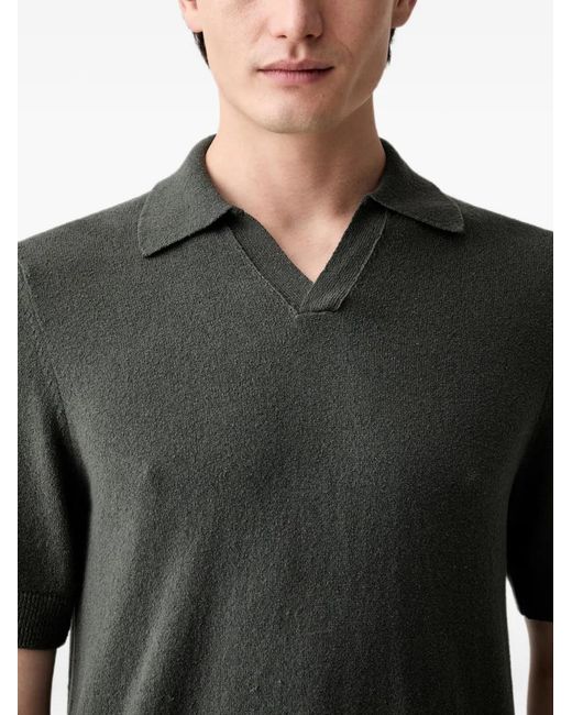 Marc O' Polo Black Short-Sleeve V-Neck T-Shirt for men