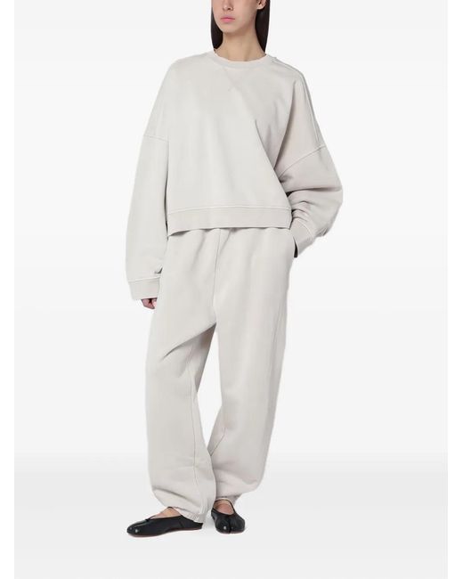 Entire studios White Elasticated Track Pants