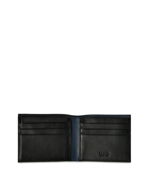 Lancel Blue Leon Logo Wallet for men