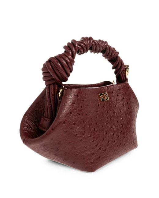 Ganni Brown Small Bou Bag