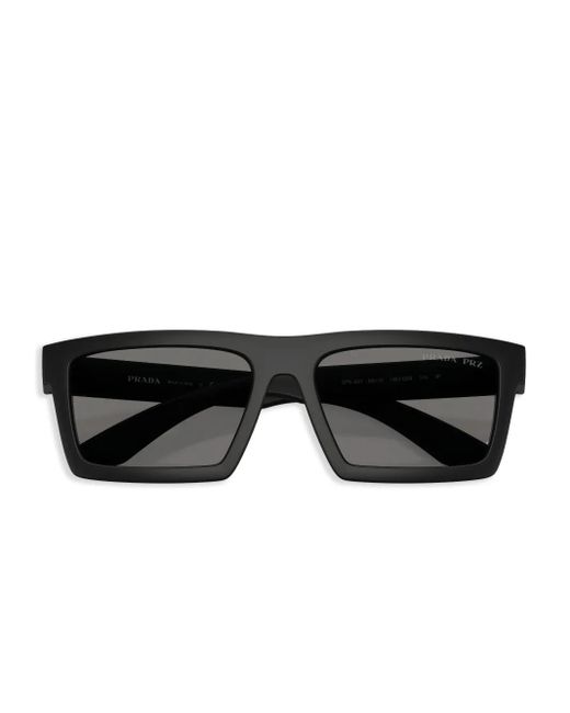 Prada Gray Square-Frame Sunglasses