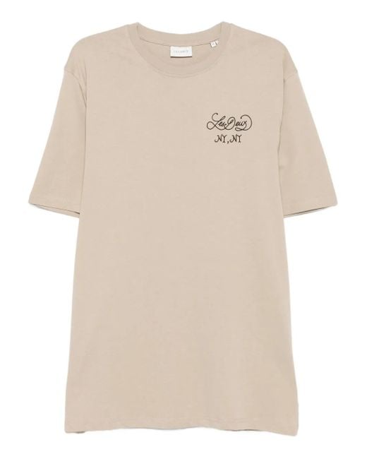 メンズ Les Deux Orchard Tシャツ Natural