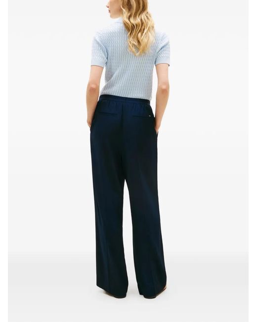Tommy Hilfiger Blue Elasticated Trousers