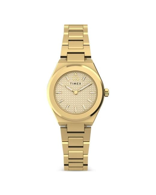 Timex Metallic Q Continental 25Mm Watch