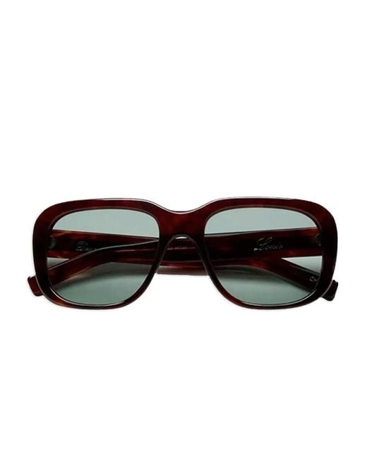 Chimi Black Louis Square-Frame Sunglasses
