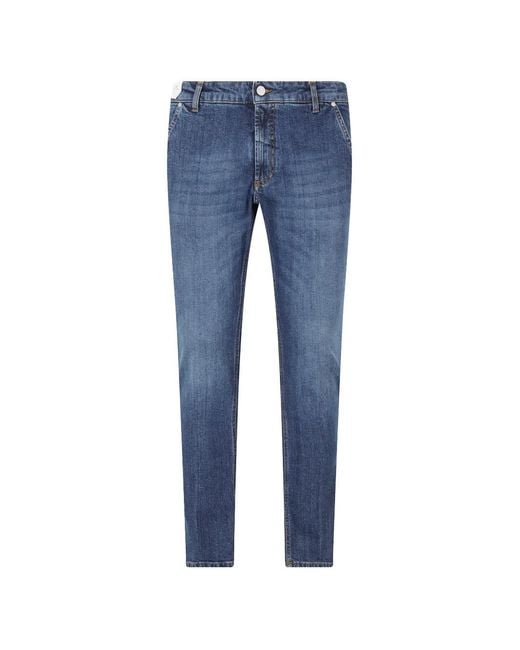 Entre Amis Blue Andy Slim-Fit Jeans for men