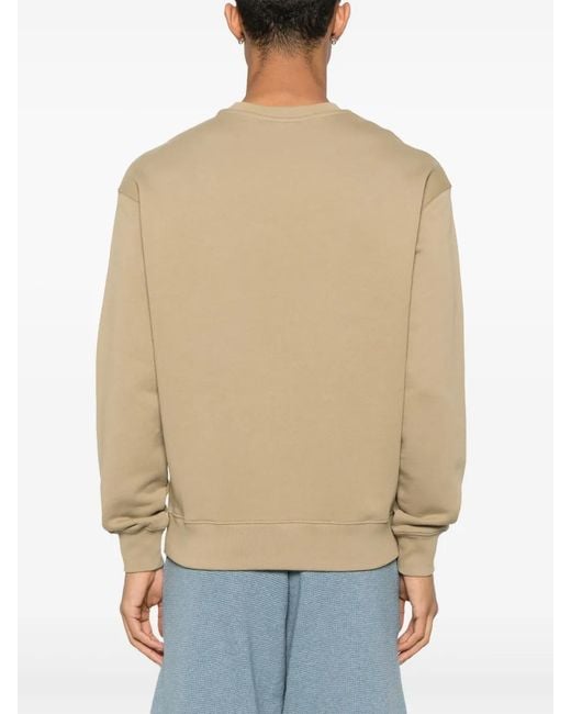 Maison Kitsuné Natural Fox-Motif Sweatshirt for men