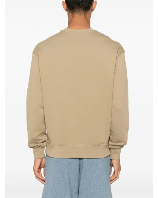 メンズ Maison Kitsuné フォックスパッチ スウェットシャツ Natural