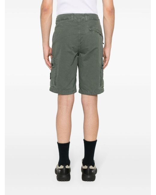 Stone island cargo badge shorts online