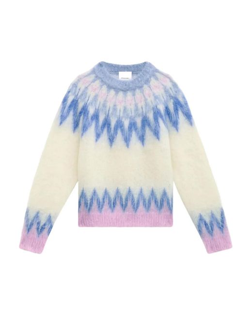 Isabel Marant Blue Nicolas Sweater for men