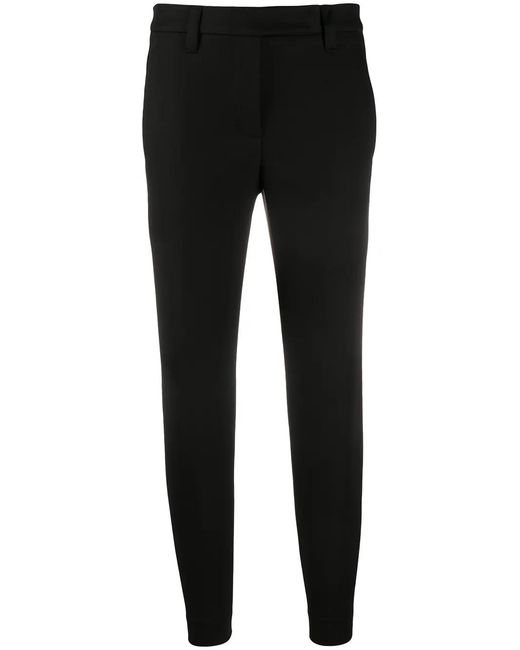 Brunello Cucinelli Black Tailored Cropped Trousers